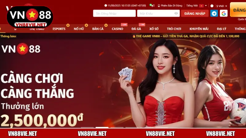 VN88 – Điểm Đến Hàng Đầu Cho Cá Cược Thể Thao